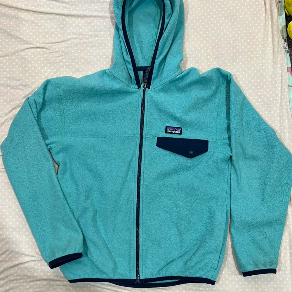 Patagonia Girls M zip up fleece